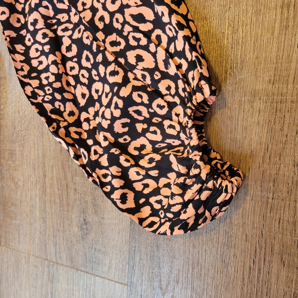 HAYDEN L.A leopard A-line dress size L - Picture 3 of 4